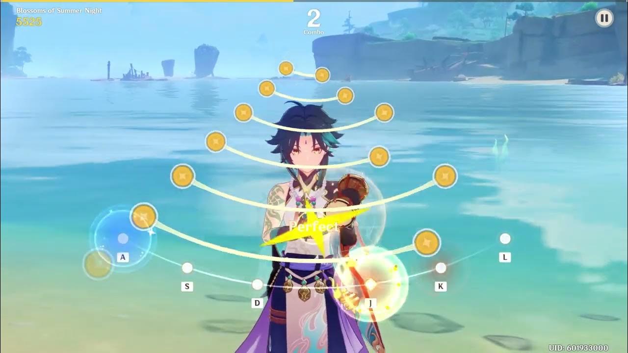 Drumalong Custom Beatmap CHALLENGING Blossoms of Summer Night