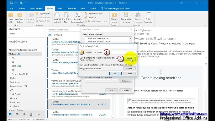 How to Select All Emails in Outlook