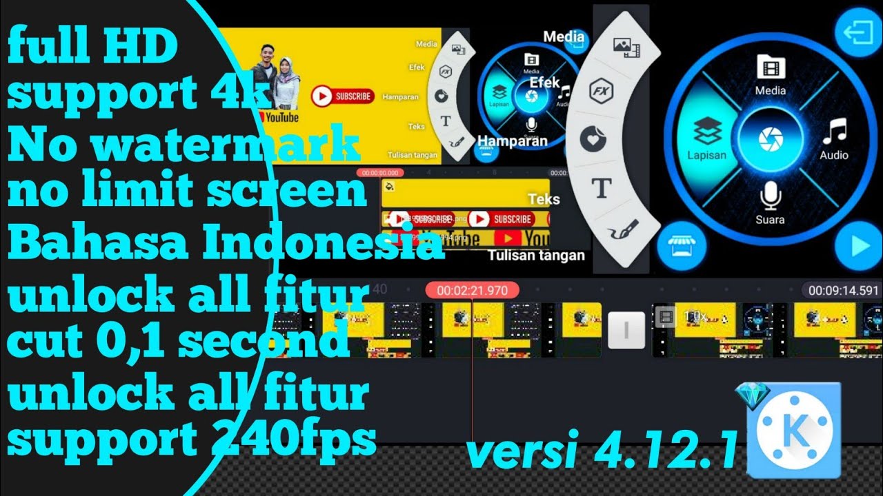 Kinemaster pro 2020 mod terbaru YouTube