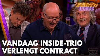 Vandaag Inside-trio verlengt live in uitzending contract bij Talpa | VANDAAG INSIDE