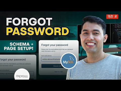 FINALLY! Forgot Password in Express & MySQL is HERE! 🔑 | Schema + Page Setup (Part 1)