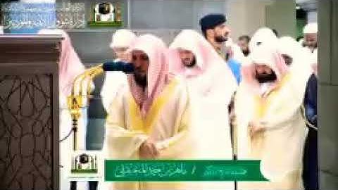 إصدار مرئي عالي الجودة.. تلاوات خاشعة تدمع العين وتريح القلوب للشيخ ماهر المعيقلي (رمضان1440ه)