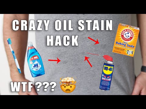 How to Get Oil Stains Out of Clothes #stainremoval