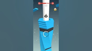 stack ball new game video /Level 53 /New funny #short #Herons_Gaming_World #stackBall