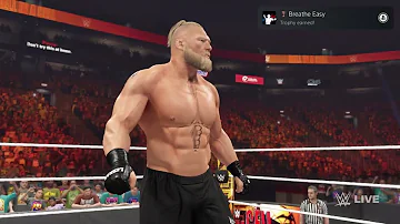 WWE 2K23  - Breathe Easy Trophy Guide