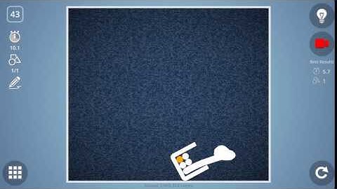 Check out how I solved level 43 in Brain It On! #BrainItOn