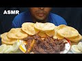 Mutton Curry with Luchi/Puri Eating | ASMR Eating Show