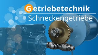 Wie funktioniert ein Schneckengetriebe? | Statische und dynamische Selbsthemmung (Selbstbremsung)