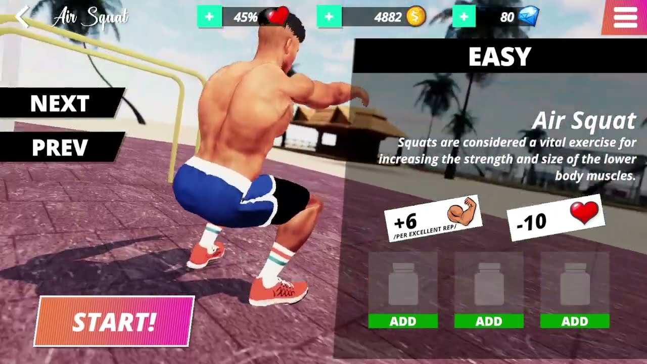 Iron Muscle - Be the champion MOD APK cover