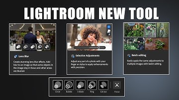 Lightroom New Update - How to use blur Tool in Lightroom Mobile