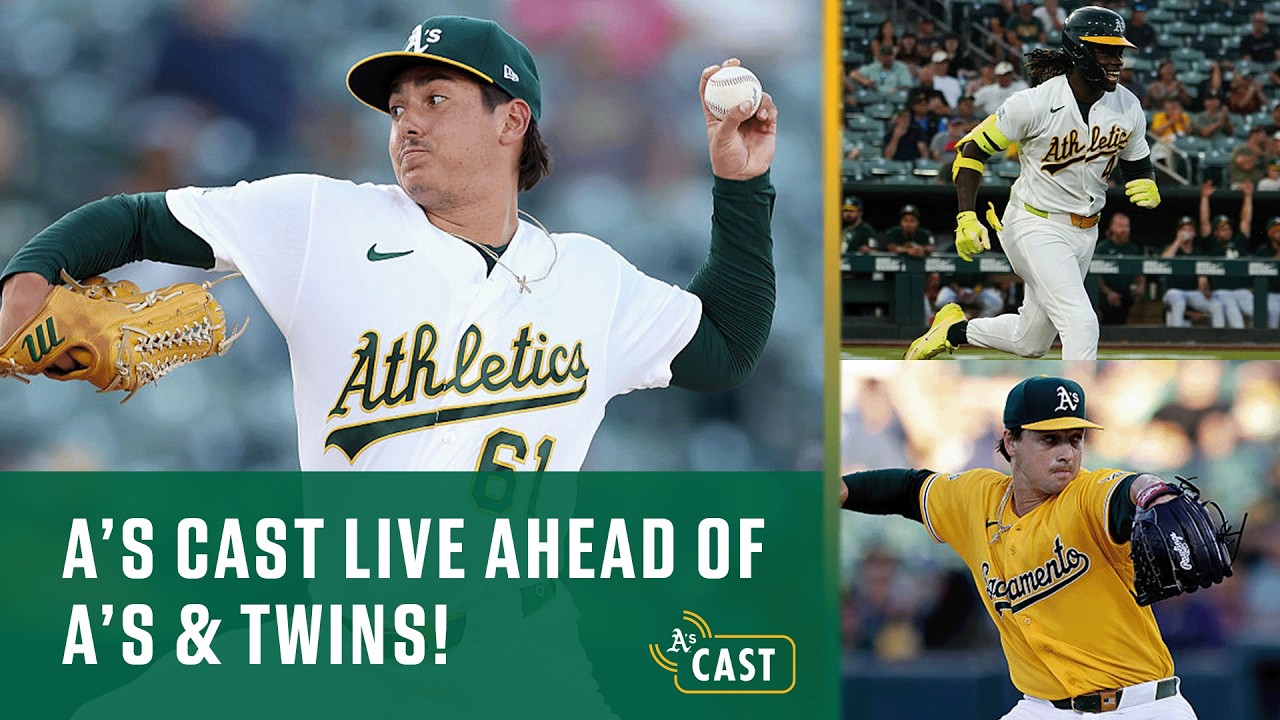 A's Cast Live: Donovan Walton & Bill Moriarity Joins Towny! | A's vs. Twins Preview