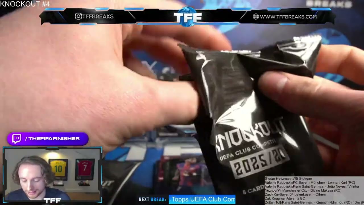 Topps UEFA Club Competitions Knockout 2025/26 10 Box PYT/PYP #4