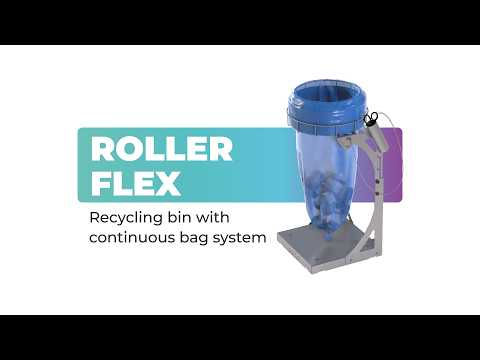 Saclò Roller Flex Collection Bin  /  Cesto per la raccolta dei rifiuti Waste
