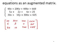 Augmented Matrices and Inserting Matrices in the TI-84 Plus CE