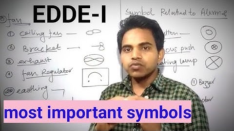 Lec 02/ Electrical Symbols part-2 || by jitendra Sir || EDDE-I & -II ||