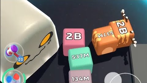 Snake Cubix:2048 Merge Arena - Run away from Big Ghost Cube Monster