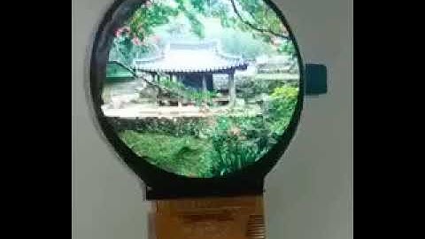 2.1 Round TFT Display