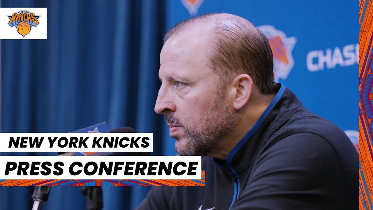 Coach Tom Thibodeau | NY Knicks Media Availability (October 21, 2022) -  YouTube