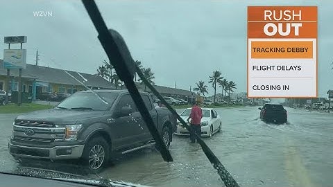 Hurricane Debby makes landfall in Florida