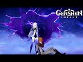 Skirk Defeats The Whale And Throws Childe Into The Abyss Cutscene Animation Genshin Impact 4 2