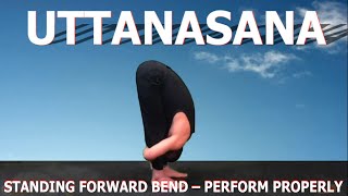 Standing Forward Bend | UTTANASANA | Basic Yoga Pose | Yoga With VIKUDO