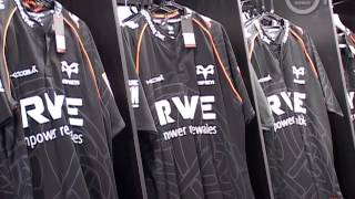 Ospreys TV: 2013/14 Jersey goes on sale