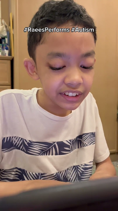 Raees nyanyi lagu Pasya - Thank You OST I Love You Stupid! #autism #raeesperforms #dramasangat