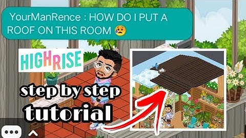 How to build a roof | Tutorial Highrise - YourMan Rence