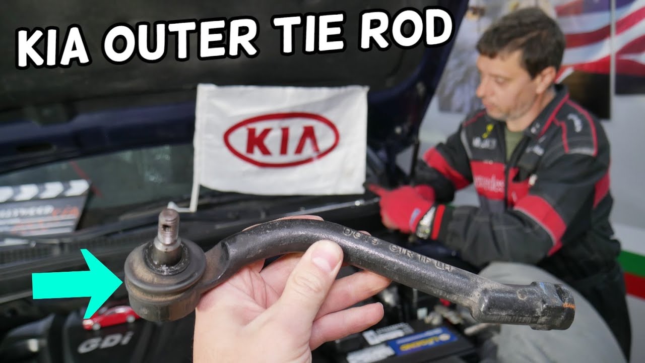 OUTER TIE ROD REPLACEMENT REMOVAL KIA FORTE SOUL RIO SPORTAGE SORENTO