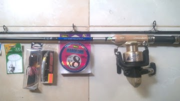 Cần daiwa 2,7m và máy câu cá shimano AX 4000,nhái nhảy,cá giả câu biển,câu sôngI #ĐồCâuCáGiáRẻ