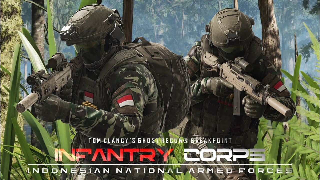 INFANTRY CORPS | The Indonesian Army | Stealth [ 2K HD 60FPS ] Ghost Recon Breakpoint | Nexus Mods