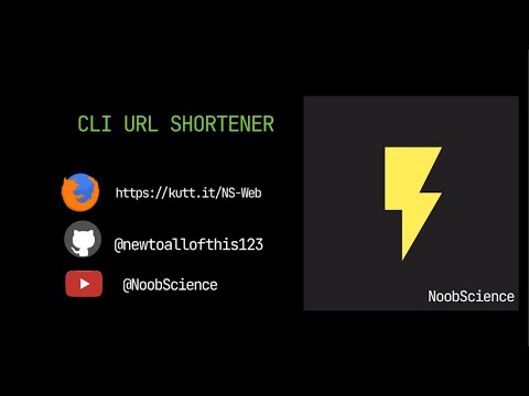 TinyUrl CLI with Python - Tutorial