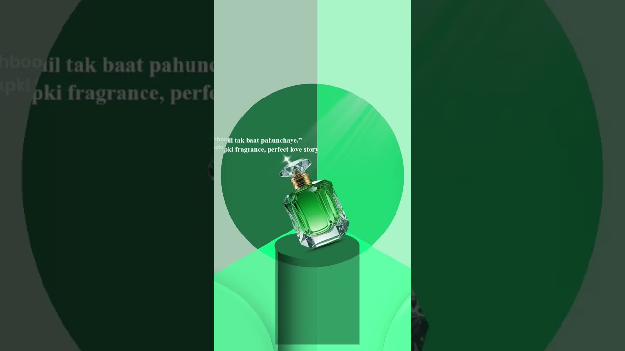 “Fragrance that speaks your heart.” 