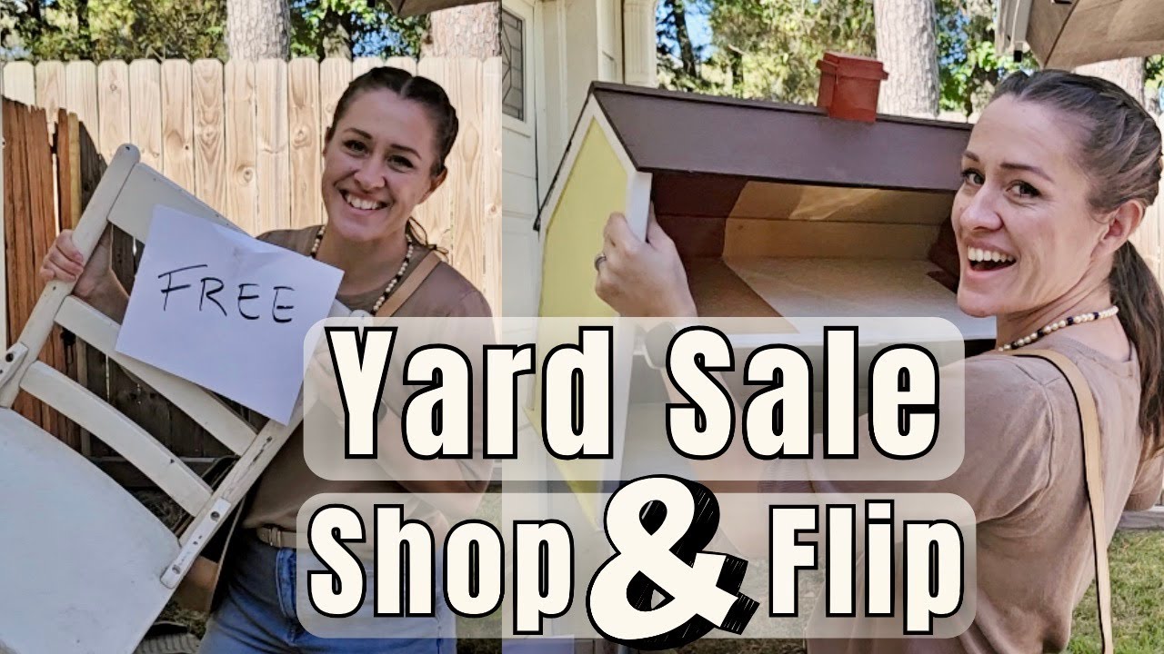 Yard Sale Shop & Flip With Me