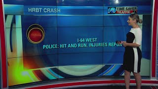 Crash that shut down HRBT was hit-and-run, police say