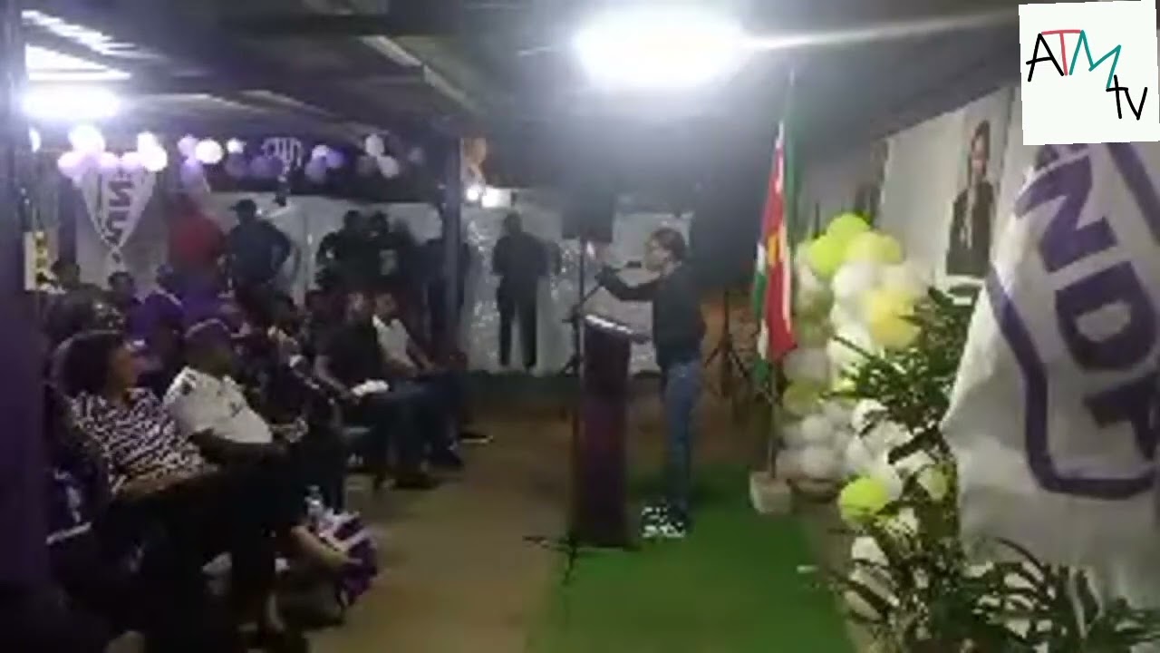 TATIANA LOGÉ TE FLORA B/ MAROWIJNE PROJECT NDP WIJKMEETIN