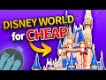 How to Plan The CHEAPEST Disney World Trip EVER