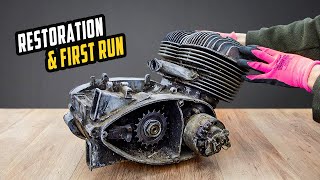 Restoration of a  Legendary 1960 Motorcycle Engine