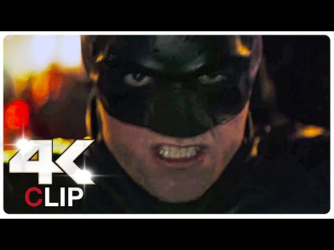 The Batman Vs Penguin - Chase Scene | THE BATMAN (NEW 2022) Movie CLIP 4K