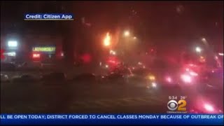 Fire Sweeps Through Tremont Apartment Building
