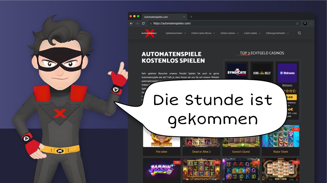 AutomatenspieleX - Deine EXPERTEN für erfolgreiches Spiel im ONLINE CASINO