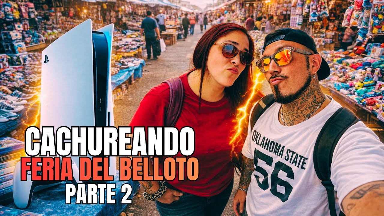 CACHUREANDO en la feria del BELLOTO ¡ESTO ES UNA LOCURA!  Parte 2 😱😱😱😱😱