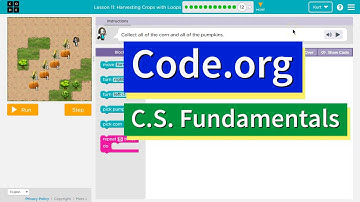 Harvesting Crops with Loops Course C Lesson 11.12 Tutorial with Answers