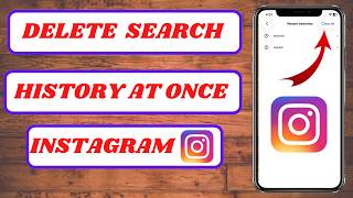how to delete all search history on instagram  | how to delete search history on instagram at once