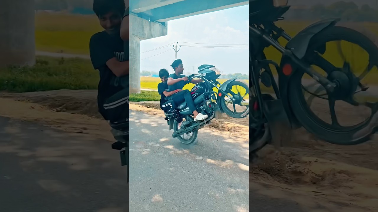 Dual wheelie 🔥