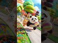 Cute Panda’s Ice Cream Adventure 🍦🐼 | Funny 3D Animation Short