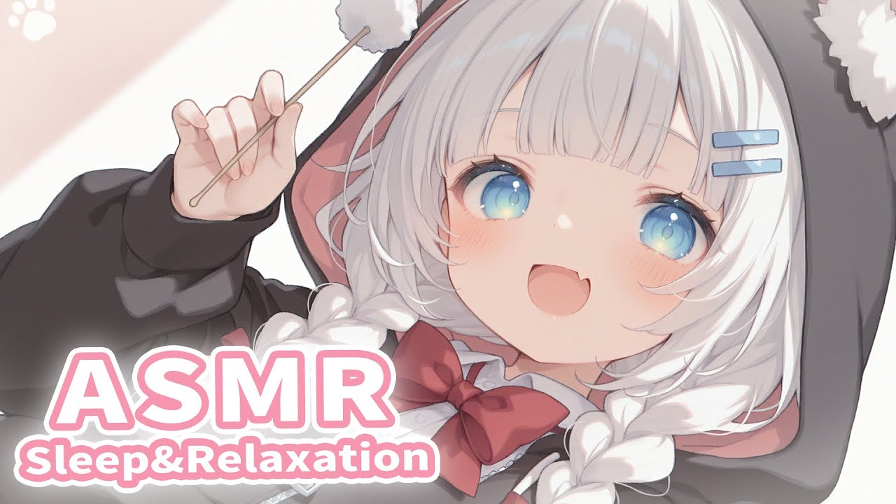 ASMR Fast Ear Cleaning & Ear Blowing for Deep Sleep 💙 (No Talking)