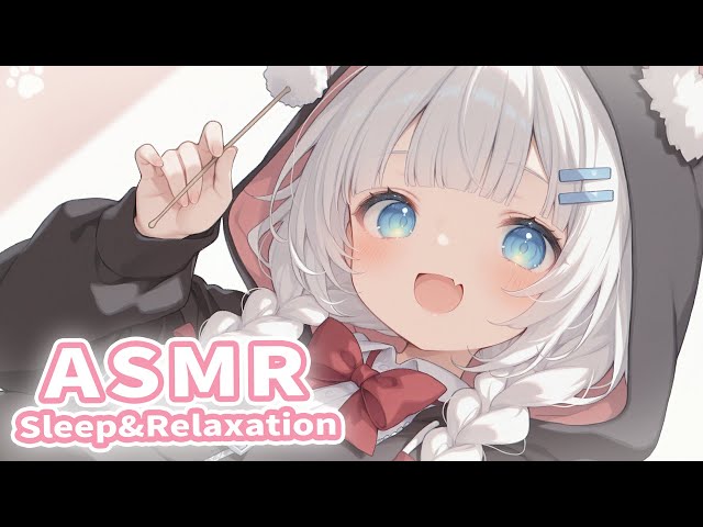 ASMR Fast Ear Cleaning & Ear Blowing for Deep Sleep 💙 (No Talking)