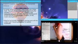 ALGEBRA 1B   U4L10   QUADRATIC FUNCTIONS AND EQUATIONS UNIT TEST PART 1