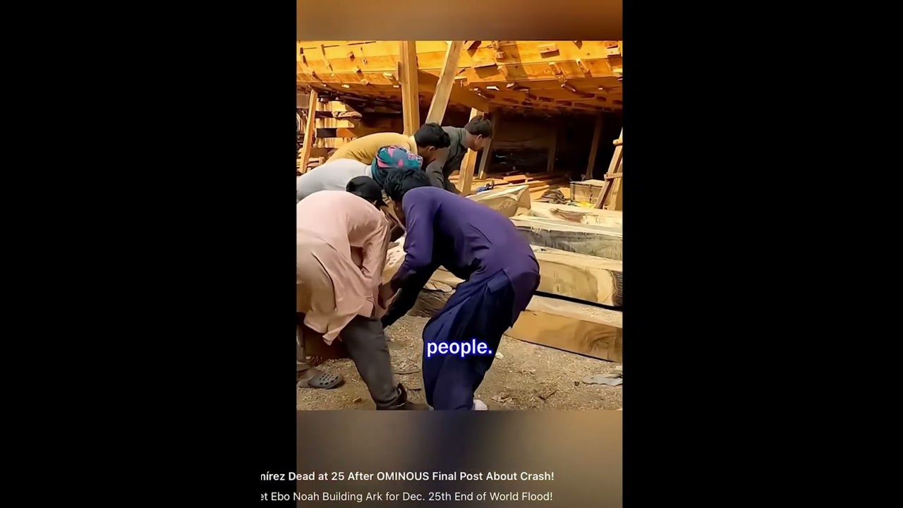 Is God going to flood the Earth on 2025 December 25?￼????